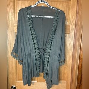 Maurice’s Tie Front Shawl